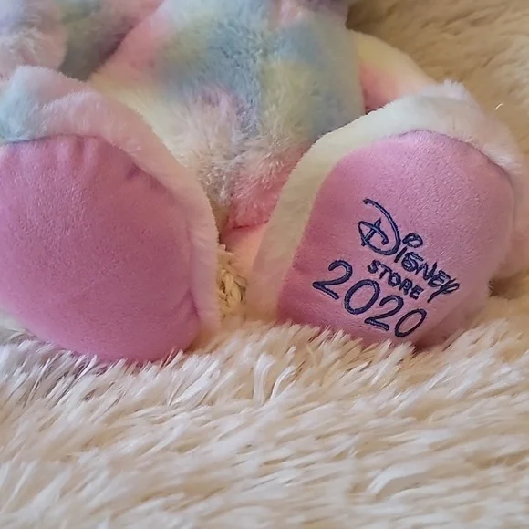 Disney Store Easter 2020 18" Minnie Mouse Plush Bunny Tie Dye w/Tags - Picture 2 of 7